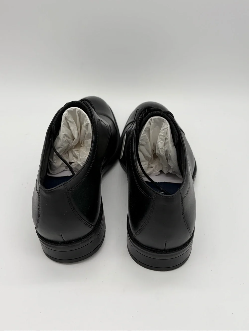 Cole Haan Black Cap-Toe Derby Dress Shoes